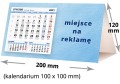 kalendarze biurkowe - piramidki - wzór KP2-014