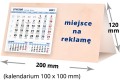 kalendarze biurkowe - piramidki - wzór KP2-016