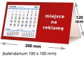kalendarze biurkowe - piramidki - wzór KP2-017
