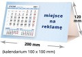 kalendarze biurkowe - piramidki - wzór KP2-019
