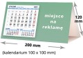 kalendarze biurkowe - piramidki - wzór KP2-020