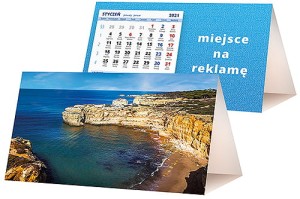 Kalendarze biurkowe - PIRAMIDKA standard - wzór KP2-024