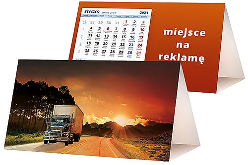kalendarze biurkowe - piramidki - wzór KP2-026