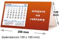kalendarze biurkowe - piramidki - wzór KP2-026