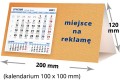 kalendarze biurkowe - piramidki - wzór KP2-027