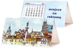 Kalendarze biurkowe - PIRAMIDKA standard - wzór KP2-028