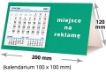 kalendarze biurkowe - piramidki - wzór KP2-030
