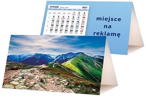 Kalendarze biurkowe - PIRAMIDKA standard - wzór KP2-031