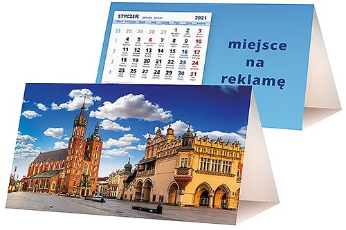 kalendarze biurkowe - piramidki - wzór KP2-032