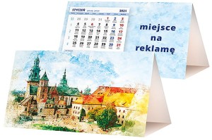 Kalendarze biurkowe - PIRAMIDKA standard - wzór KP2-033