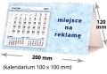 kalendarze biurkowe - piramidki - wzór KP2-033