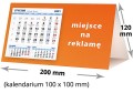 kalendarze biurkowe - piramidki - wzór KP2-036