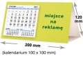 kalendarze biurkowe - piramidki - wzór KP2-037