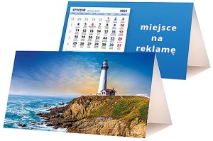 Kalendarze biurkowe - PIRAMIDKA standard - wzór KP2-039
