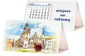 kalendarze biurkowe - piramidki - wzór KP2-041