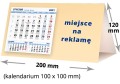 kalendarze biurkowe - piramidki - wzór KP2-045