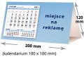 kalendarze biurkowe - piramidki - wzór KP2-046
