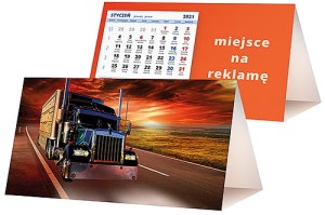 Kalendarze biurkowe - PIRAMIDKA standard - wzór KP2-048
