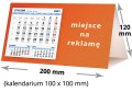 kalendarze biurkowe - piramidki - wzór KP2-048