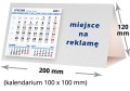 kalendarze biurkowe - piramidki - wzór KP2-050