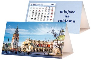 Kalendarze biurkowe - PIRAMIDKA standard - wzór KP2-052