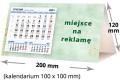 kalendarze biurkowe - piramidki - wzór KP2-053