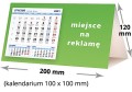 kalendarze biurkowe - piramidki - wzór KP2-054