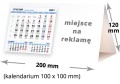 kalendarze biurkowe - piramidki - wzór KP2-056