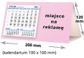 kalendarze biurkowe - piramidki - wzór KP2-058