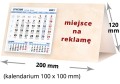 kalendarze biurkowe - piramidki - wzór KP2-061