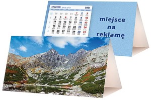 Kalendarze biurkowe - PIRAMIDKA standard - wzór KP2-064