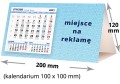 kalendarze biurkowe - piramidki - wzór KP2-065