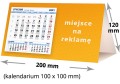 kalendarze biurkowe - piramidki - wzór KP2-066