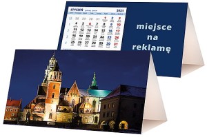 Kalendarze biurkowe - PIRAMIDKA standard - wzór KP2-067