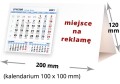 kalendarze biurkowe - piramidki - wzór KP2-068