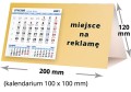 kalendarze biurkowe - piramidki - wzór KP2-069