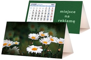 Kalendarze biurkowe - PIRAMIDKA standard - wzór KP2-072
