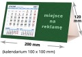 kalendarze biurkowe - piramidki - wzór KP2-072