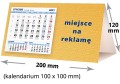 kalendarze biurkowe - piramidki - wzór KP2-077