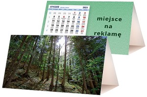 Kalendarze biurkowe - PIRAMIDKA standard - wzór KP2-078