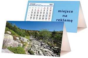 Kalendarze biurkowe - PIRAMIDKA standard - wzór KP2-082