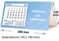 kalendarze biurkowe - piramidki - wzór KP2-083