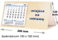 kalendarze biurkowe - piramidki - wzór KP2-084