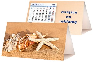 Kalendarze biurkowe - PIRAMIDKA standard - wzór KP2-088
