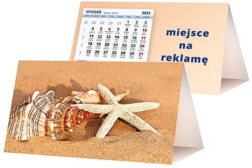 kalendarze biurkowe - piramidki - wzór KP2-088