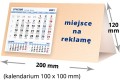 kalendarze biurkowe - piramidki - wzór KP2-088