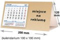 kalendarze biurkowe - piramidki - wzór KP2-091
