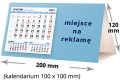 kalendarze biurkowe - piramidki - wzór KP2-094
