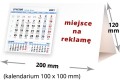 kalendarze biurkowe - piramidki - wzór KP2-096