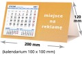 kalendarze biurkowe - piramidki - wzór KP2-097